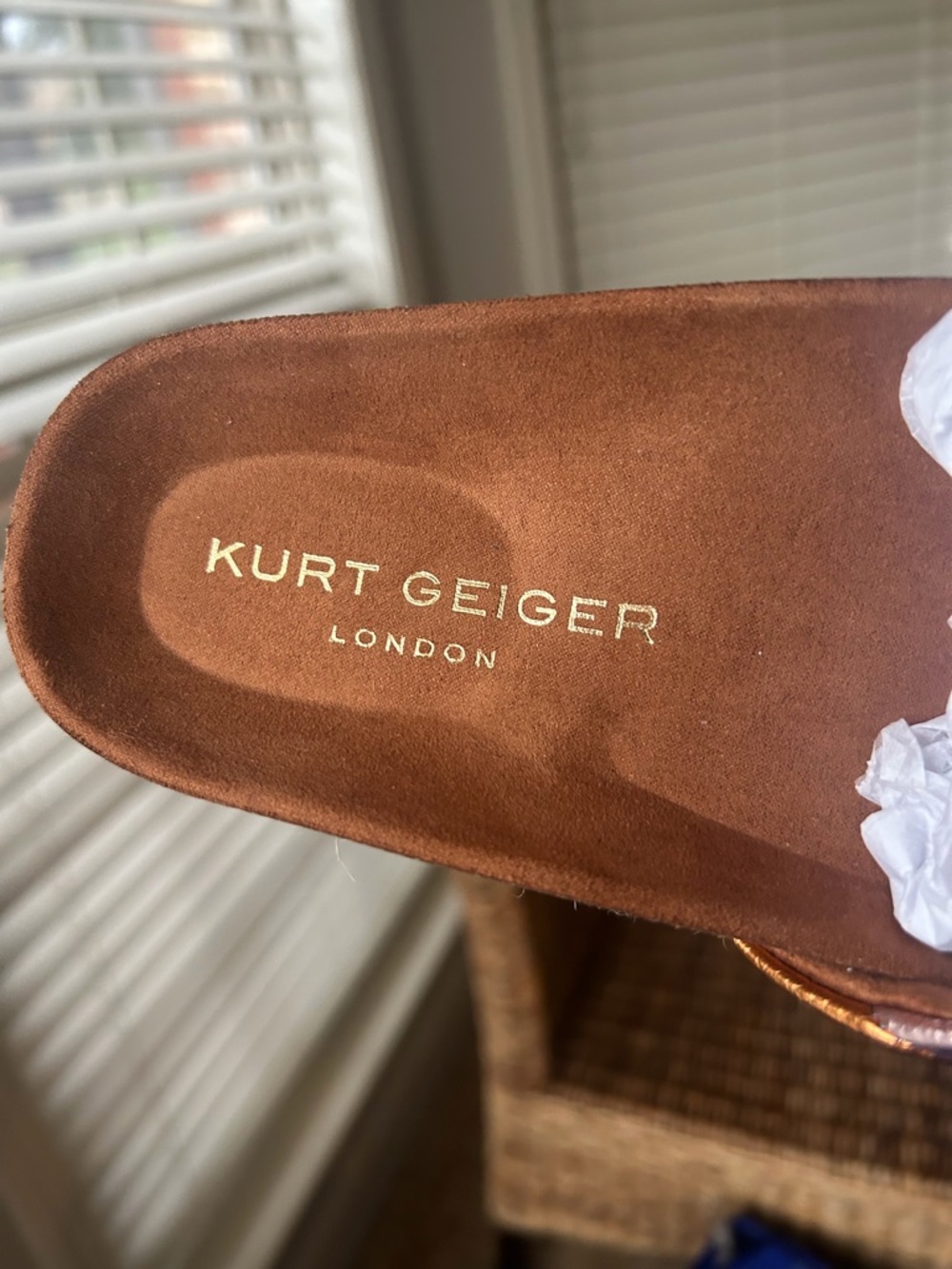 Kurt Geiger Colorful Platform Slides - Picture 4 of 5